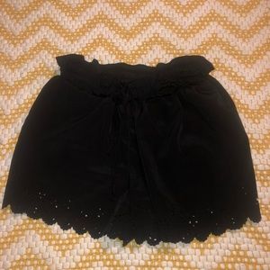 black dressy shorts